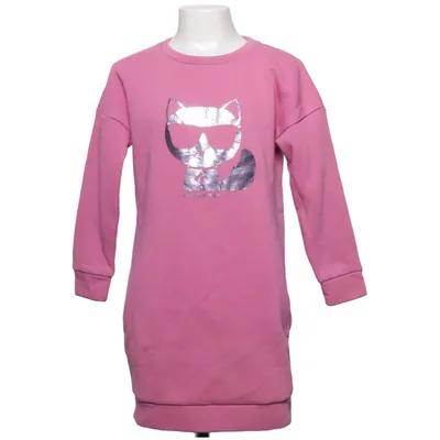 Kjole (Pink) fra Karl Lagerfeld Kids Bomuld, Polyester