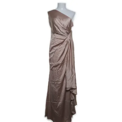 Evening gown (Beige) from Chi Chi London Elastane, Polyester