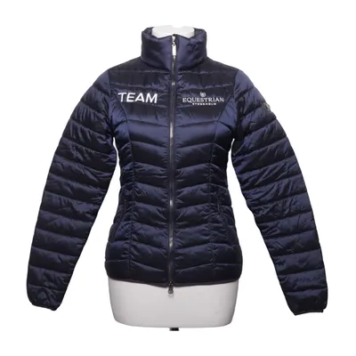 Letvægtsjakke (Blå) fra Equestrian Stockholm Polyamid, Genanvendt polyester
