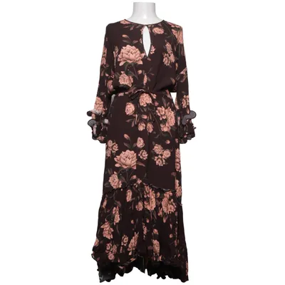 Maxikjole (Brun, Flerfarvet) fra Johanna Ortiz x H&M Viscose