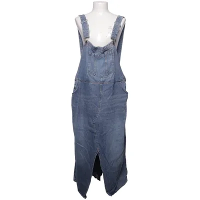 Latzkleid (Blau) von H&M+ Baumwolle