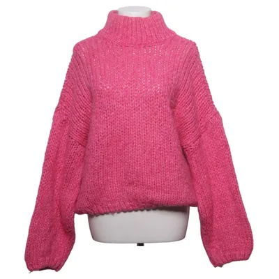 Pul à col roulé (Rose) de Maja Nilsson Lindelöf x Gina Tricot Acrylique, Polyamide, Laine