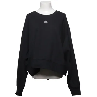Sweatshirt (Sort) fra Adidas Bomuld, Elastan, Genanvendt polyester