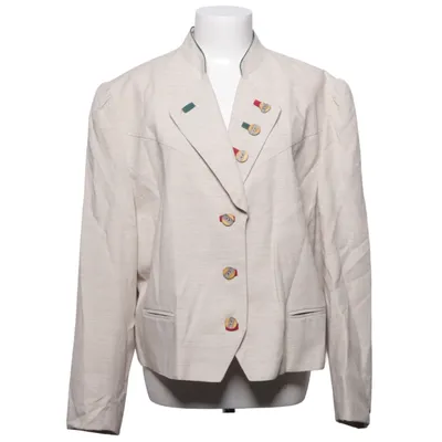 Kavaj (Beige) från Laura Lebek Linne, Polyester, Viskos
