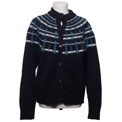 Cardigan (Blauw, Wit, Turquoise) van Jackpot Wol