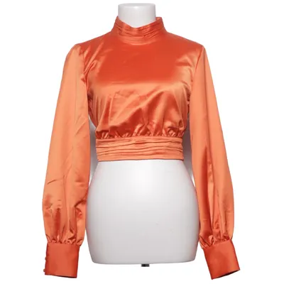 Blouse (Orange) from The Fashion Fraction x NA-KD Elastane, Polyester