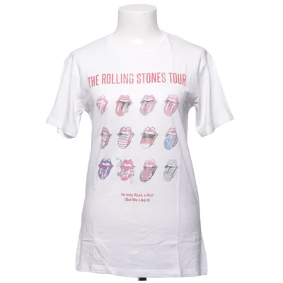 T-shirt (White, Multicolored) from Mango Basics