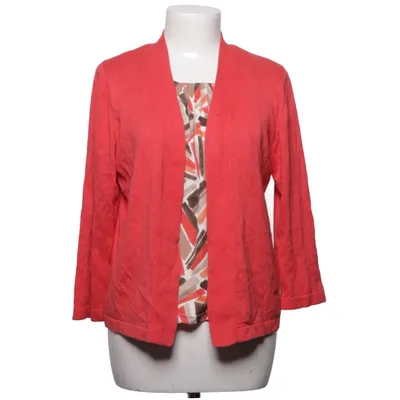 Cardigan (Rood, Meerkleurig) van Alfred Dunner Katoen, Elastaan, Polyester, Viscose