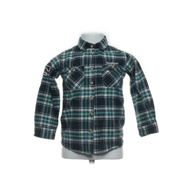 Flanellskjorta (Blå, Grön, Vit) från Rebel by Primark Bomull