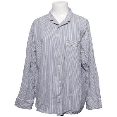 Pyjamasskjorta (Blå, Vit) från Uniqlo Bomull