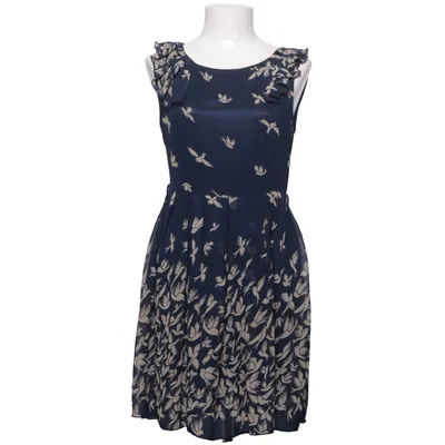Dress (Blue, Multicolored) from Shikha London Polyester