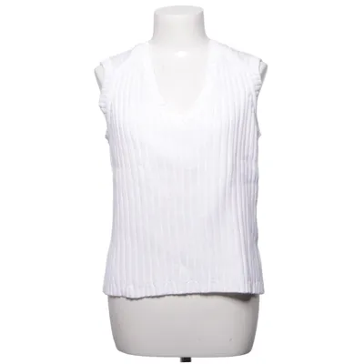Pull sans manches (Blanc) de Zero Basic Coton