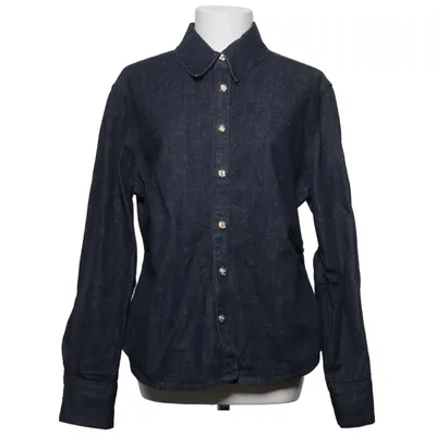 Jeansskjorte (Blå) fra Zara Bomuld, Hamp
