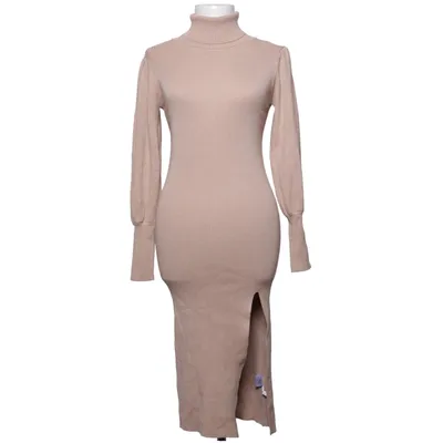 Robe à col roulé (Beige) de By Clara Paris Acrylique, Polyester