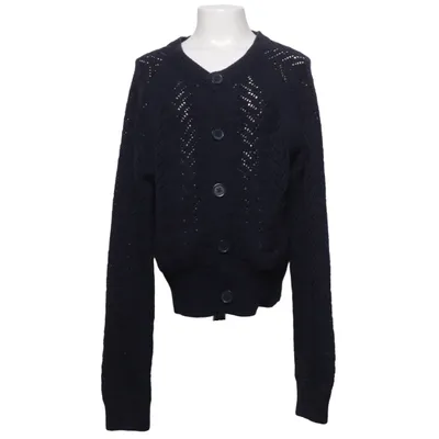 Cardigan (Blauw) van Gina Tricot Acryl, Katoen