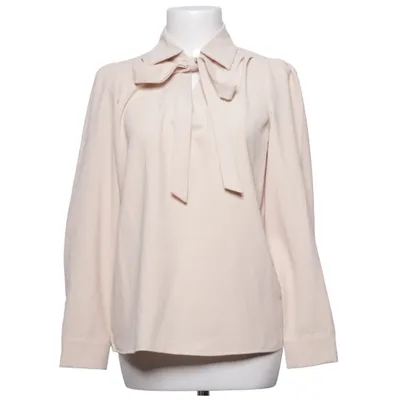 Sløjfebluse (Beige) fra Dazy Polyester