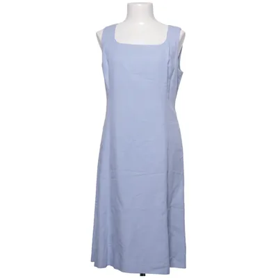 Dress (Blue) from Ann Taylor Loft Acetate, Linen, Viscose