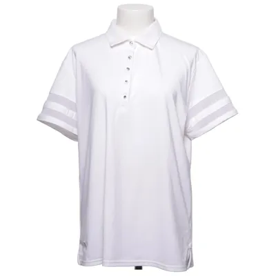 Pikétröja (Vit) från Glenmuir Elastan, Polyester