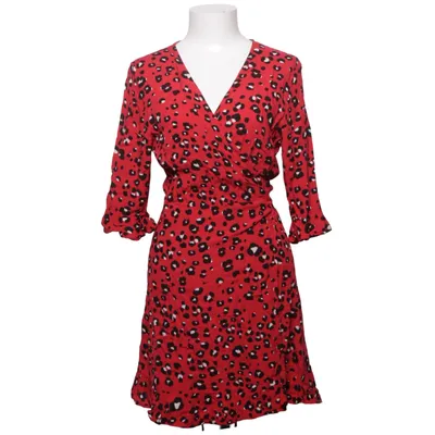 Omlottklänning (Röd, Svart, Vit) från Kling Viskos