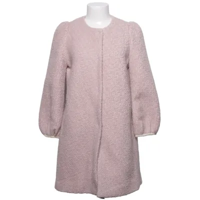 Coat (Pink) from Ochirly Polyester, Viscose, Wool