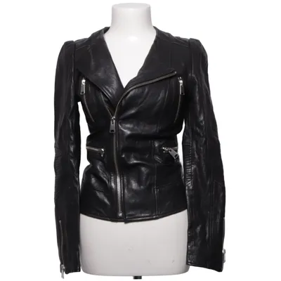 Bikerjacke (Schwarz) von Anine Bing Polyester