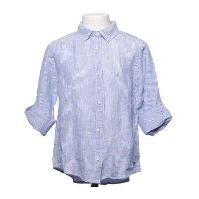 Shirt (Blue, White) from KappAhl Cotton, Linen