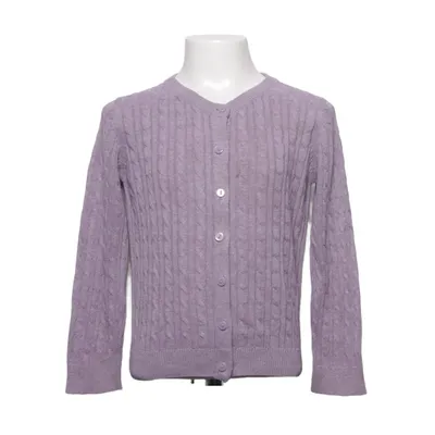 Cardigan (Violet) de Amy & Lucy Acrylique, Coton, Polyester
