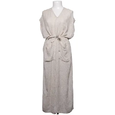 Blousejurk (Beige, Wit) van Rodebjer Acetaat, Viscose