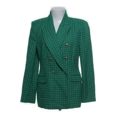 Kavaj (Grön) från Zara Akryl, Bomull, Polyester