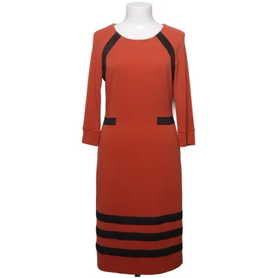 Kjole (Orange, Sort) fra Tia Elastan, Polyester