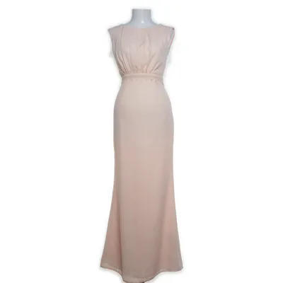Avondjurk (Beige) van Elise Ryan Elastaan, Polyamide, Polyester