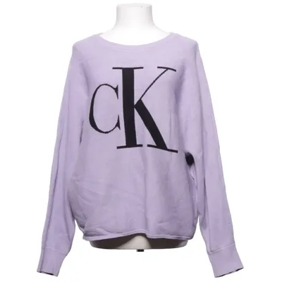 Collegetröja (Lila) från Calvin Klein Jeans Bomull