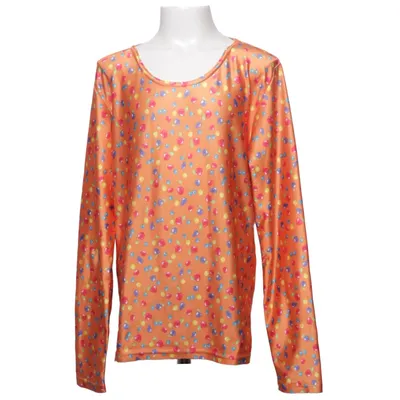 Långärmad t-shirt (Orange, Flerfärgad) från European Kids Lindex Elastan, Polyester