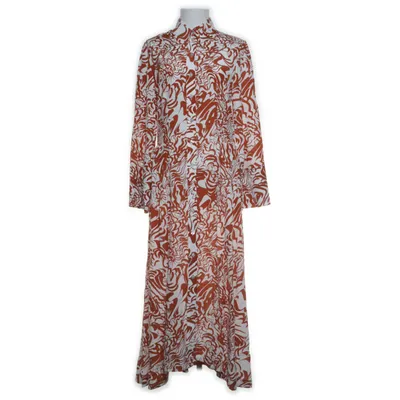 Skjortklänning (Vit, Brun, Flerfärgad) från Dagmar Tencel, Viskos