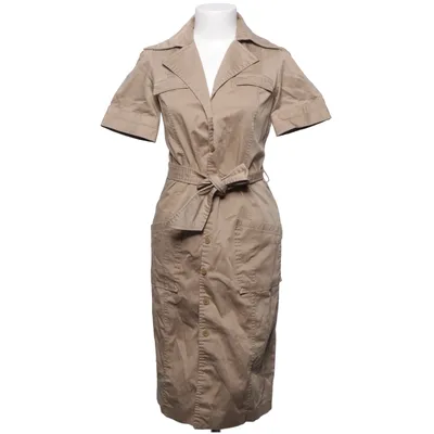 Skjortklänning (Beige) från Zara Basic Bomull, Elastan