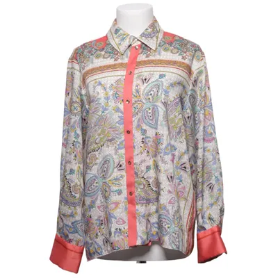 Bluse (Hvid, Flerfarvet) fra Zara