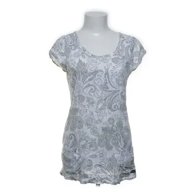 Klänning (Vit, Grå, Flerfärgad) från Koppartrans Bomull