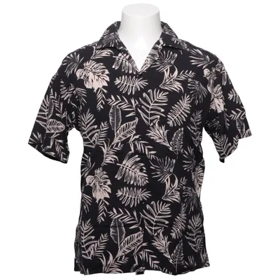 Kortärmad skjorta (Svart, Beige) från Premium by Jack & Jones Bomull, Viskos