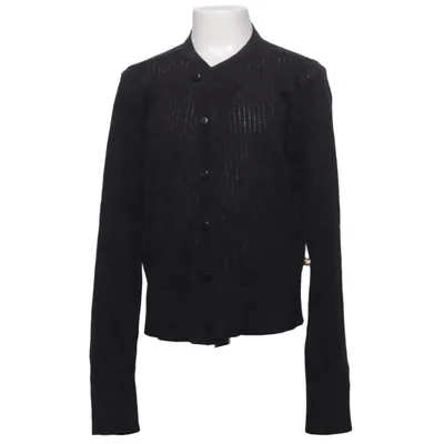 Cardigan (Black) from WE Cotton, Metallic fiber, Polyester