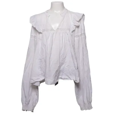 Blouse (Blanc) de Gina Tricot Coton