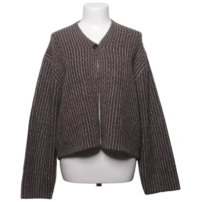 Cardigan (Gray, Brown) from Massimo Dutti Alpaca wool, Elastane, Polyamide, Yak wool