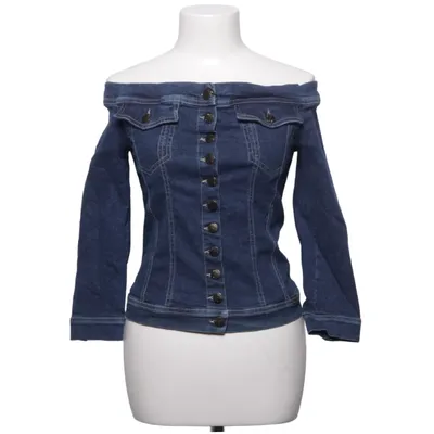 Spijkerjas (Blauw) van Plein Sud Jeans Katoen, Elastaan