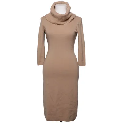 Robe à col roulé (Beige) de Carolina Herrera Élasthane, Laine de mouton