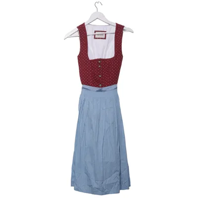 Dirndl (Röd, Blå) från Stockerpoint Bomull, Polyester