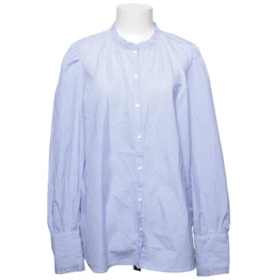 Shirt (Blauw, Wit) van Soyaconcept Organisch katoen, Gerecycled polyester