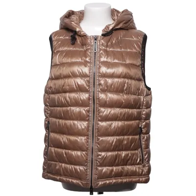 Outer vest (Gold) from Marc Cain Polyamide, Recycled polyester