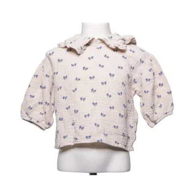 Blus (Beige, Blå) från Arket Bomull