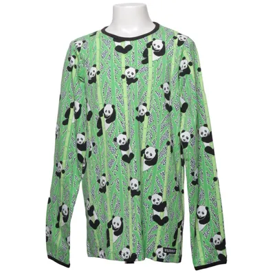 Long sleeve T-shirt (Green, Black, White) from Villervalla Elastane, Organic cotton