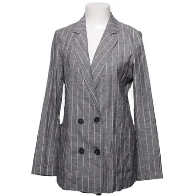 Blazer (Gray, White) from OVS Cotton, Linen