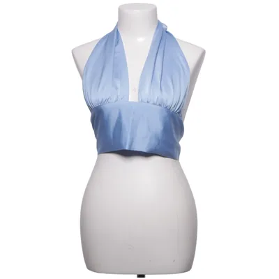 Halternecktopp (Blå) från Gina Tricot